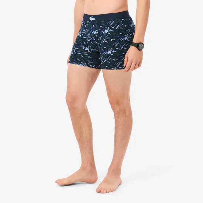 Bedruckte Boxershorts aus Stretch-Baumwolle für Herren Bedruckte Boxershorts aus Stretch-Baumwolle für Herren