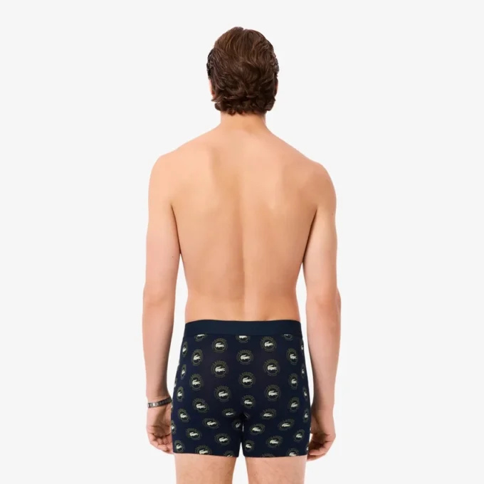 Bedruckte Boxershorts aus Stretch-Baumwolle für Herren Bedruckte Boxershorts aus Stretch-Baumwolle für Herren