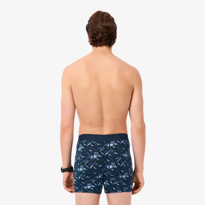 Bedruckte Boxershorts aus Stretch-Baumwolle für Herren Bedruckte Boxershorts aus Stretch-Baumwolle für Herren