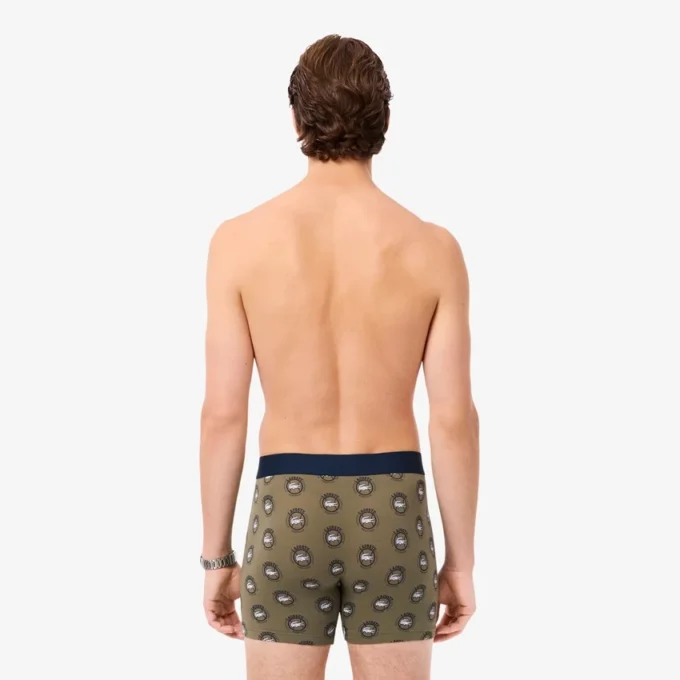 Bedruckte Boxershorts aus Stretch-Baumwolle für Herren Bedruckte Boxershorts aus Stretch-Baumwolle für Herren