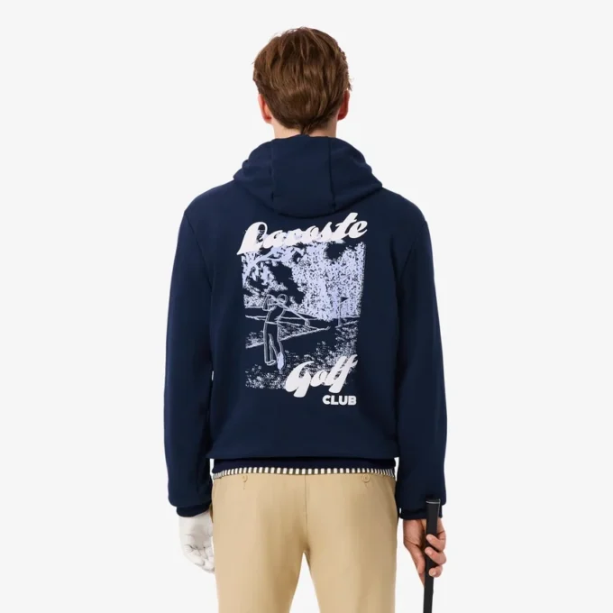 Bedruckter Fleece-Golf-Hoodie für Herren Bedruckter Fleece-Golf-Hoodie für Herren