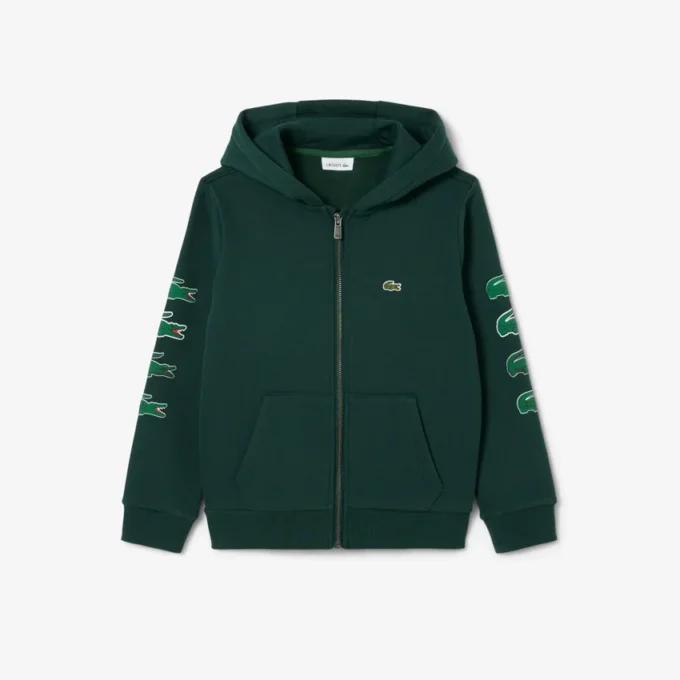 Bedruckter Fleece-Hoodie mit Reißverschluss für Kinder Bedruckter Fleece-Hoodie mit Reißverschluss für Kinder