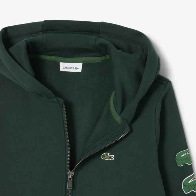 Bedruckter Fleece-Hoodie mit Reißverschluss für Kinder Bedruckter Fleece-Hoodie mit Reißverschluss für Kinder
