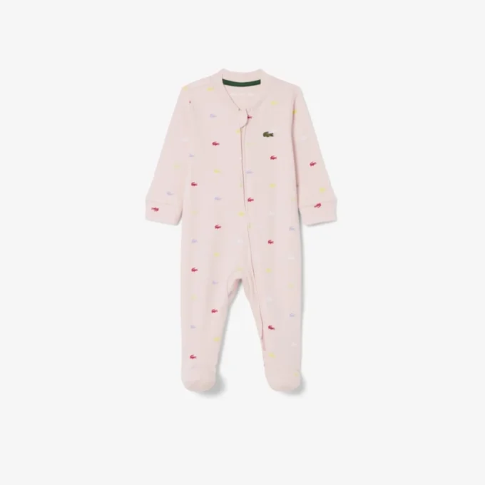 Bedruckter Petit-Piqué-Strampler für Babys Bedruckter Petit-Piqué-Strampler für Babys