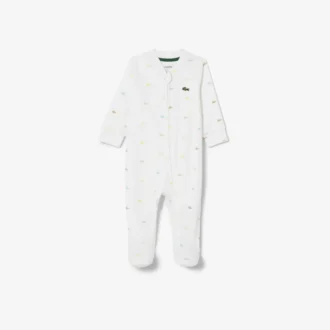 Bedruckter Petit-Piqué-Strampler für Babys Bedruckter Petit-Piqué-Strampler für Babys