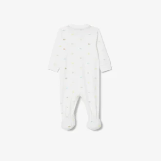 Bedruckter Petit-Piqué-Strampler für Babys Bedruckter Petit-Piqué-Strampler für Babys