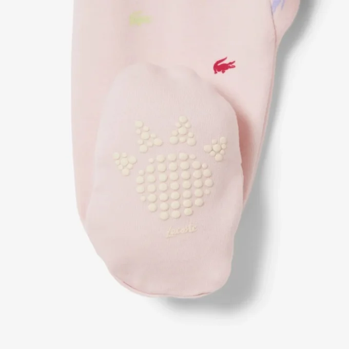 Bedruckter Petit-Piqué-Strampler für Babys Bedruckter Petit-Piqué-Strampler für Babys