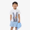 Bedrucktes Baumwoll-Poloshirt Bedrucktes Baumwoll-Poloshirt
