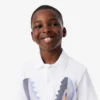 Bedrucktes Baumwoll-Poloshirt Bedrucktes Baumwoll-Poloshirt