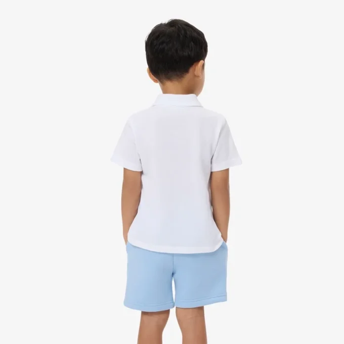 Bedrucktes Baumwoll-Poloshirt Bedrucktes Baumwoll-Poloshirt