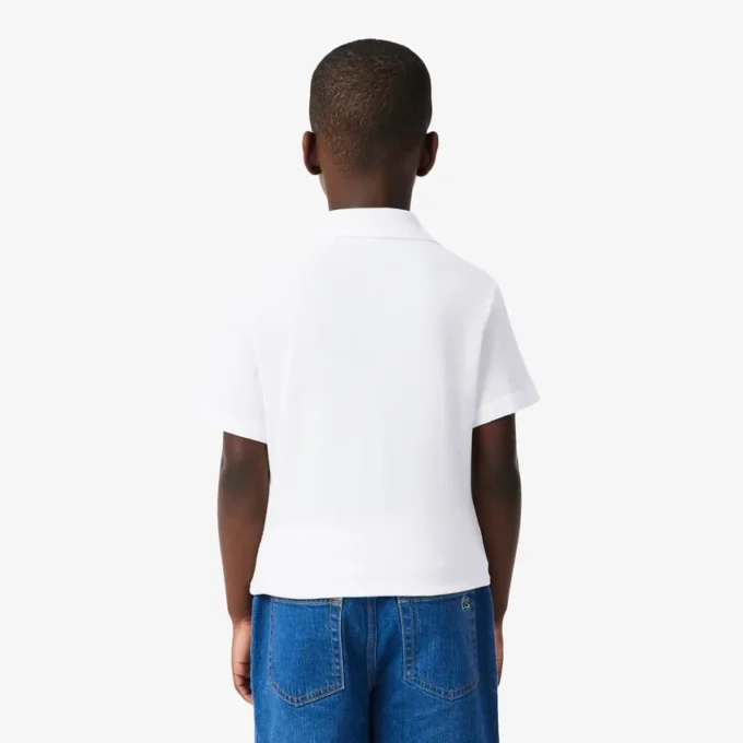 Bedrucktes Baumwoll-Poloshirt Bedrucktes Baumwoll-Poloshirt