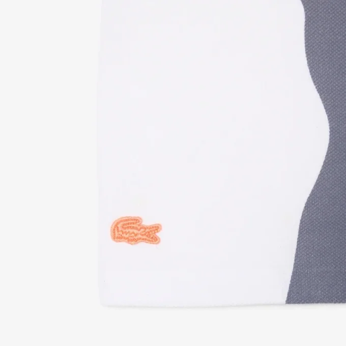 Bedrucktes Baumwoll-Poloshirt Bedrucktes Baumwoll-Poloshirt