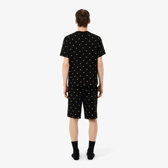 Bedrucktes Baumwoll-Pyjama-Set für Herren Bedrucktes Baumwoll-Pyjama-Set für Herren