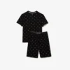 Bedrucktes Baumwoll-Pyjama-Set für Herren Bedrucktes Baumwoll-Pyjama-Set für Herren