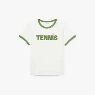Bedrucktes Baumwoll-T-Shirt