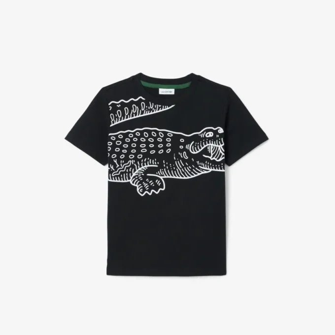 Bedrucktes Baumwoll-T-Shirt Bedrucktes Baumwoll-T-Shirt