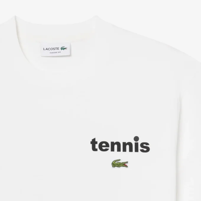 Bedrucktes Baumwoll-T-Shirt Bedrucktes Baumwoll-T-Shirt