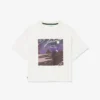 Bedrucktes Baumwoll-T-Shirt für Mädchen Bedrucktes Baumwoll-T-Shirt für Mädchen