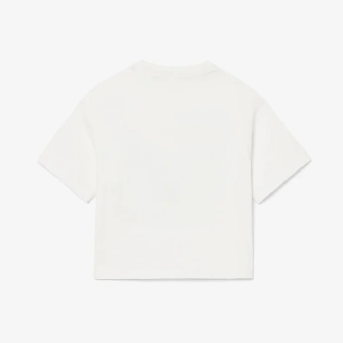 Bedrucktes Baumwoll-T-Shirt für Mädchen Bedrucktes Baumwoll-T-Shirt für Mädchen
