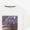 Bedrucktes Baumwoll-T-Shirt für Mädchen Bedrucktes Baumwoll-T-Shirt für Mädchen