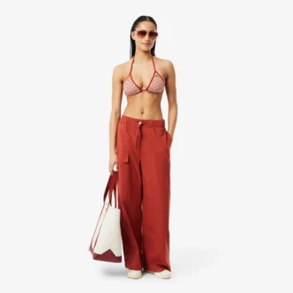 Bedrucktes Jersey-Bademode-Oberteil für Damen Bedrucktes Jersey-Bademode-Oberteil für Damen