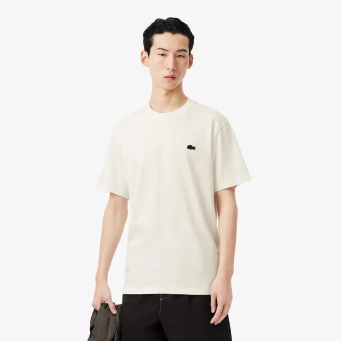 Bedrucktes T-Shirt aus schwerer Baumwolle Bedrucktes T-Shirt aus schwerer Baumwolle