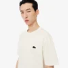 Bedrucktes T-Shirt aus schwerer Baumwolle Bedrucktes T-Shirt aus schwerer Baumwolle
