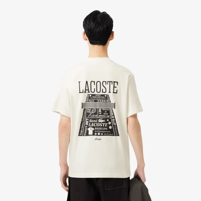 Bedrucktes T-Shirt aus schwerer Baumwolle Bedrucktes T-Shirt aus schwerer Baumwolle