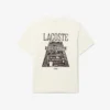 Bedrucktes T-Shirt aus schwerer Baumwolle Bedrucktes T-Shirt aus schwerer Baumwolle