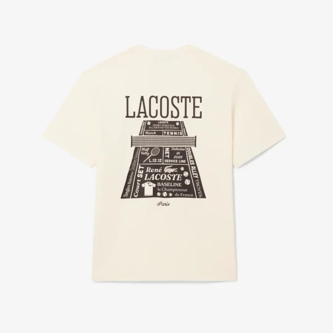 Bedrucktes T-Shirt aus schwerer Baumwolle Bedrucktes T-Shirt aus schwerer Baumwolle