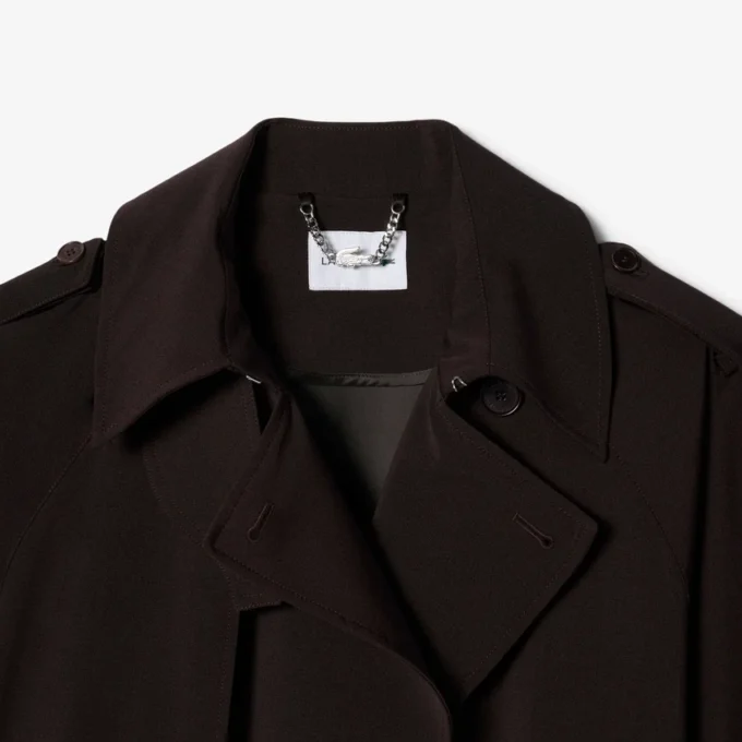 Übergroßer Trenchcoat aus Wollmischung The Blend Übergroßer Trenchcoat aus Wollmischung The Blend