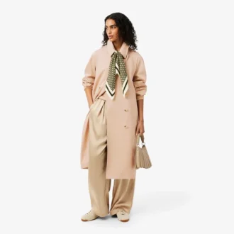 Übergroßer wasserabweisender Trenchcoat Übergroßer wasserabweisender Trenchcoat