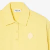 Übergroßes geripptes Polo-Sweatshirt Übergroßes geripptes Polo-Sweatshirt