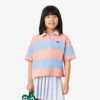 Übergroßes gestreiftes Rugby-Poloshirt aus Baumwolle Übergroßes gestreiftes Rugby-Poloshirt aus Baumwolle