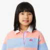 Übergroßes gestreiftes Rugby-Poloshirt aus Baumwolle Übergroßes gestreiftes Rugby-Poloshirt aus Baumwolle