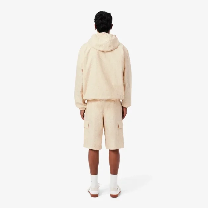 Bermuda-Cargo-Shorts mit geradem Schnitt und Print Bermuda-Cargo-Shorts mit geradem Schnitt und Print