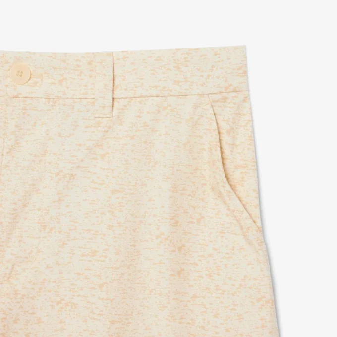 Bermuda-Cargo-Shorts mit geradem Schnitt und Print Bermuda-Cargo-Shorts mit geradem Schnitt und Print
