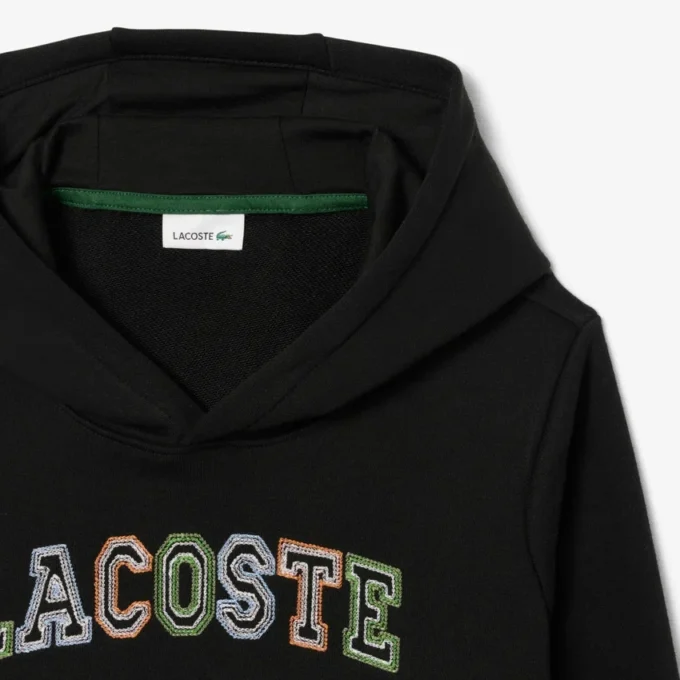 Bestickter Fleece-Hoodie Bestickter Fleece-Hoodie