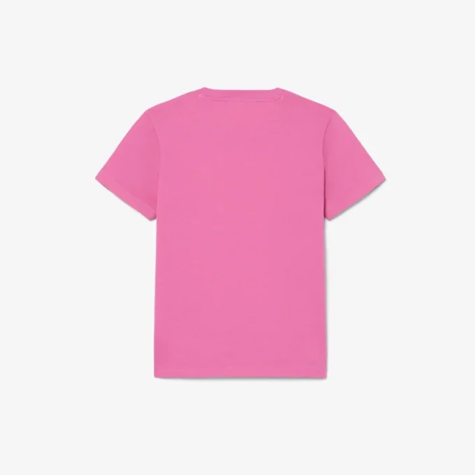 Besticktes Baumwoll-T-Shirt Besticktes Baumwoll-T-Shirt