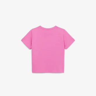 Besticktes Baumwoll-T-Shirt
