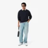 Besticktes Fleece-Sweatshirt Besticktes Fleece-Sweatshirt