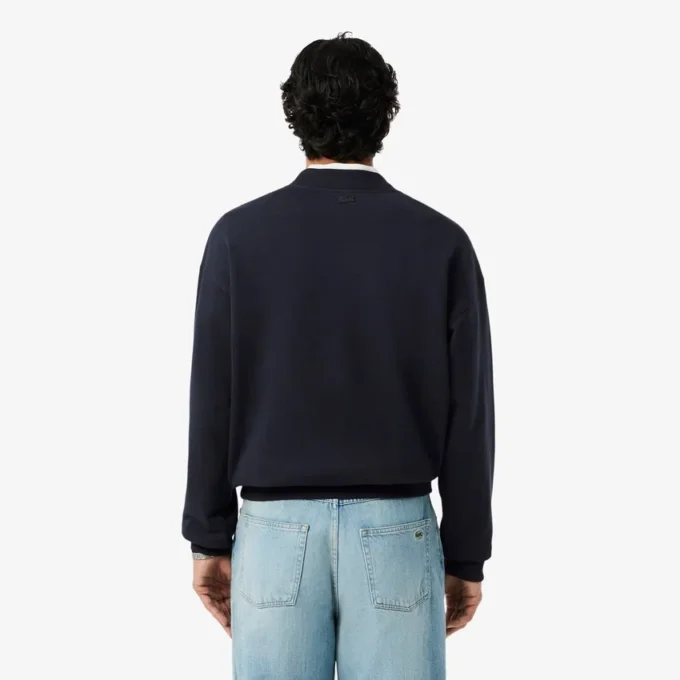 Besticktes Fleece-Sweatshirt Besticktes Fleece-Sweatshirt