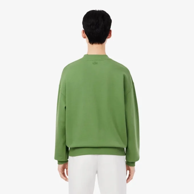 Besticktes Fleece-Sweatshirt Besticktes Fleece-Sweatshirt