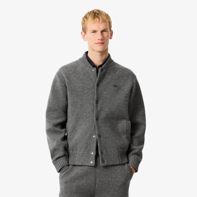 Bomberjacke aus Merinowolle für Herren Bomberjacke aus Merinowolle für Herren