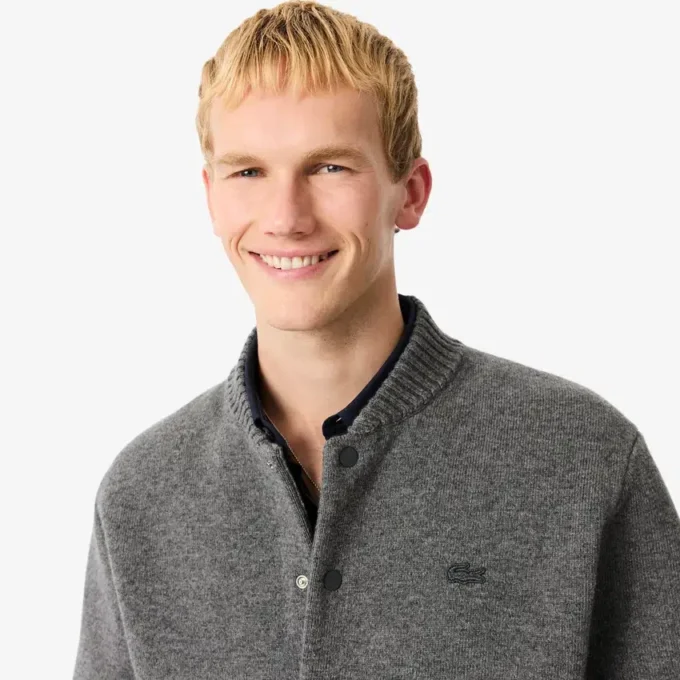 Bomberjacke aus Merinowolle für Herren Bomberjacke aus Merinowolle für Herren