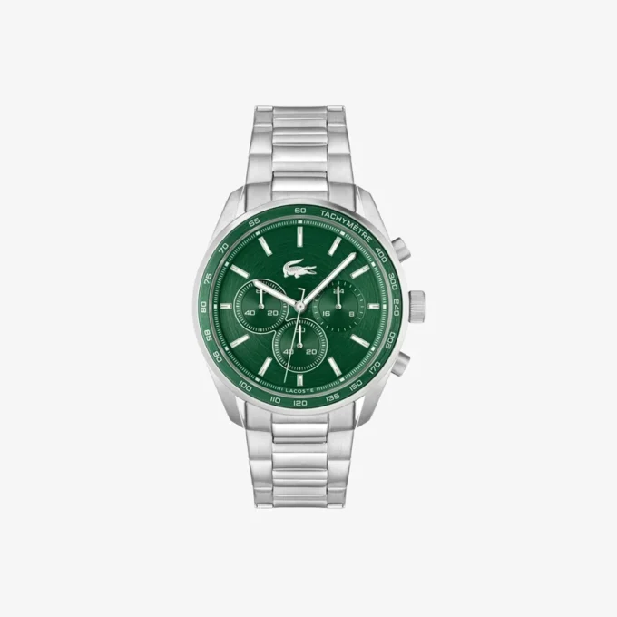 Boston Chronographenuhr aus Edelstahl Boston Chronographenuhr aus Edelstahl