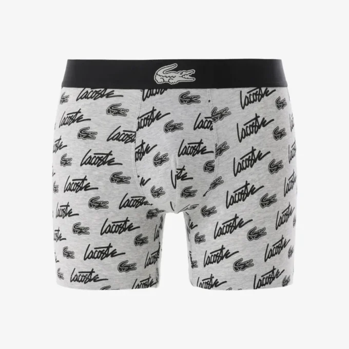 Boxershorts aus Stretch-Baumwolle mit Allover-Print für Herren Boxershorts aus Stretch-Baumwolle mit Allover-Print für Herren