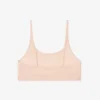 Bralette aus Mesh mit Krokodil-Akzent Bralette aus Mesh mit Krokodil-Akzent