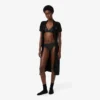 Bralette mit Logo-Spitzen-Dreieck Bralette mit Logo-Spitzen-Dreieck