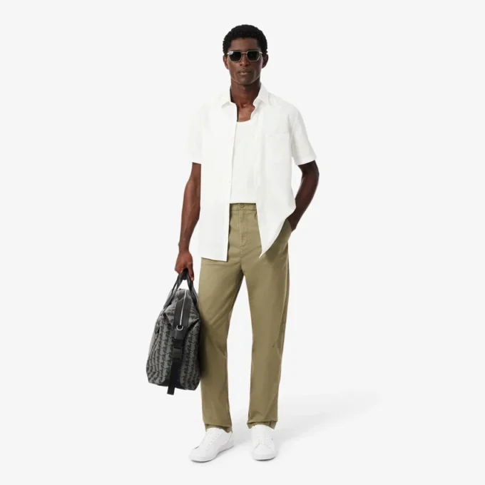 Chino-Hose aus Baumwolltwill in Regular Fit Chino-Hose aus Baumwolltwill in Regular Fit